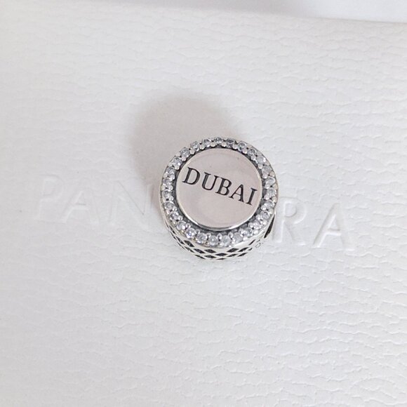 Pandora Burj Khalifa Dubai Bead Charm Bracelet Pendant S925 Silver with box - Picture 3 of 7